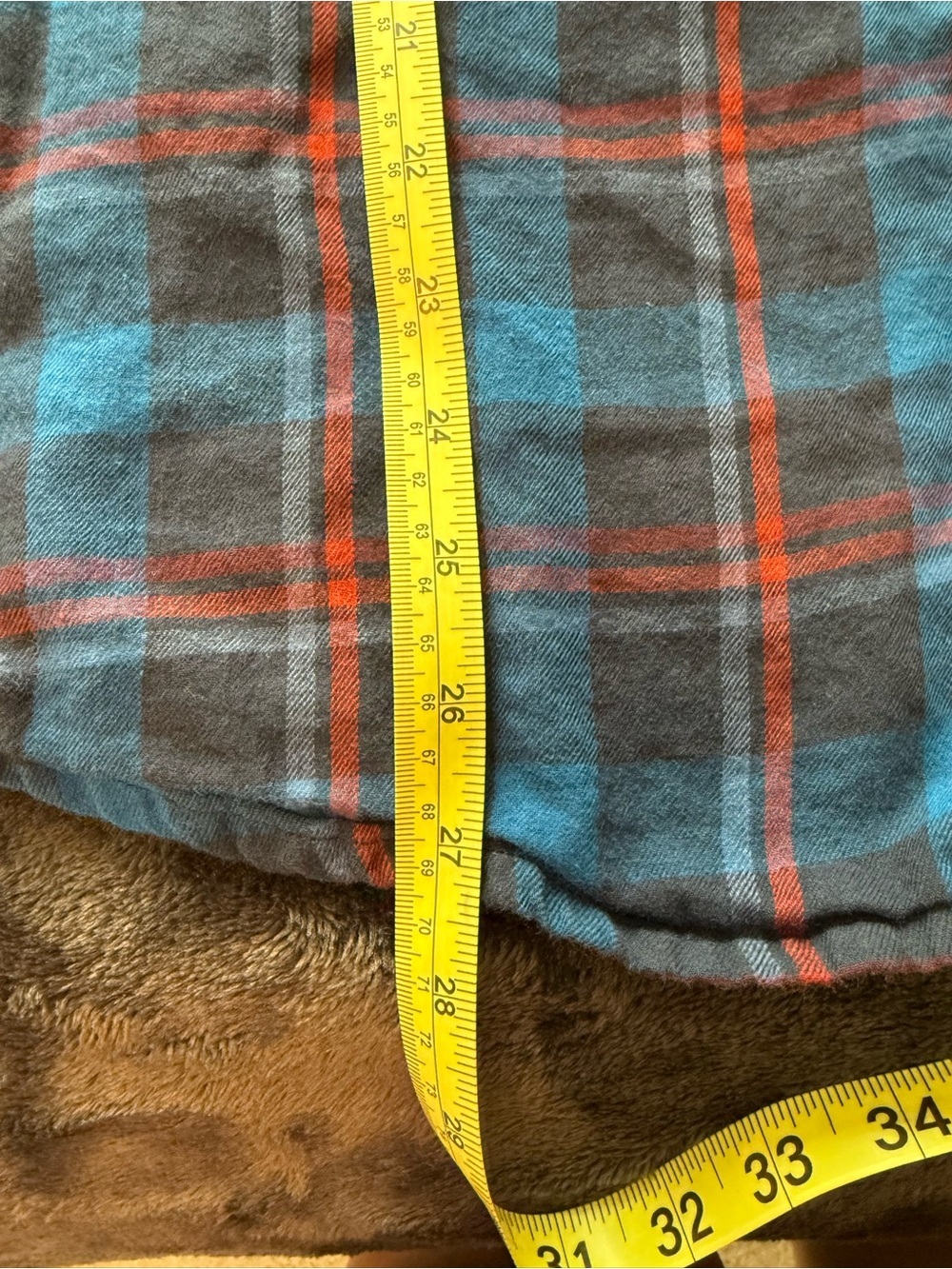 Columbia Men's black, Blue & Red Plaid Lightweight Flannel Shirt lumberjack - Picture 5 of 11